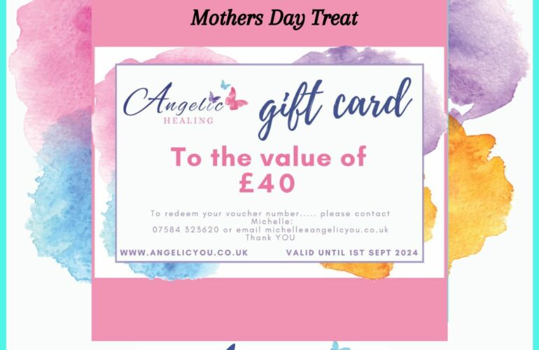 Gift Voucher treat for Mothers Day